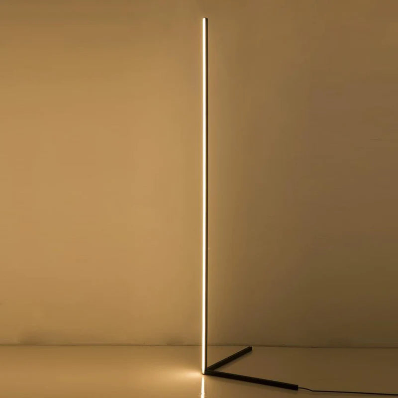 ChromaGlow RGB LED Corner Floor Lamp - Kacey ShoppingMart