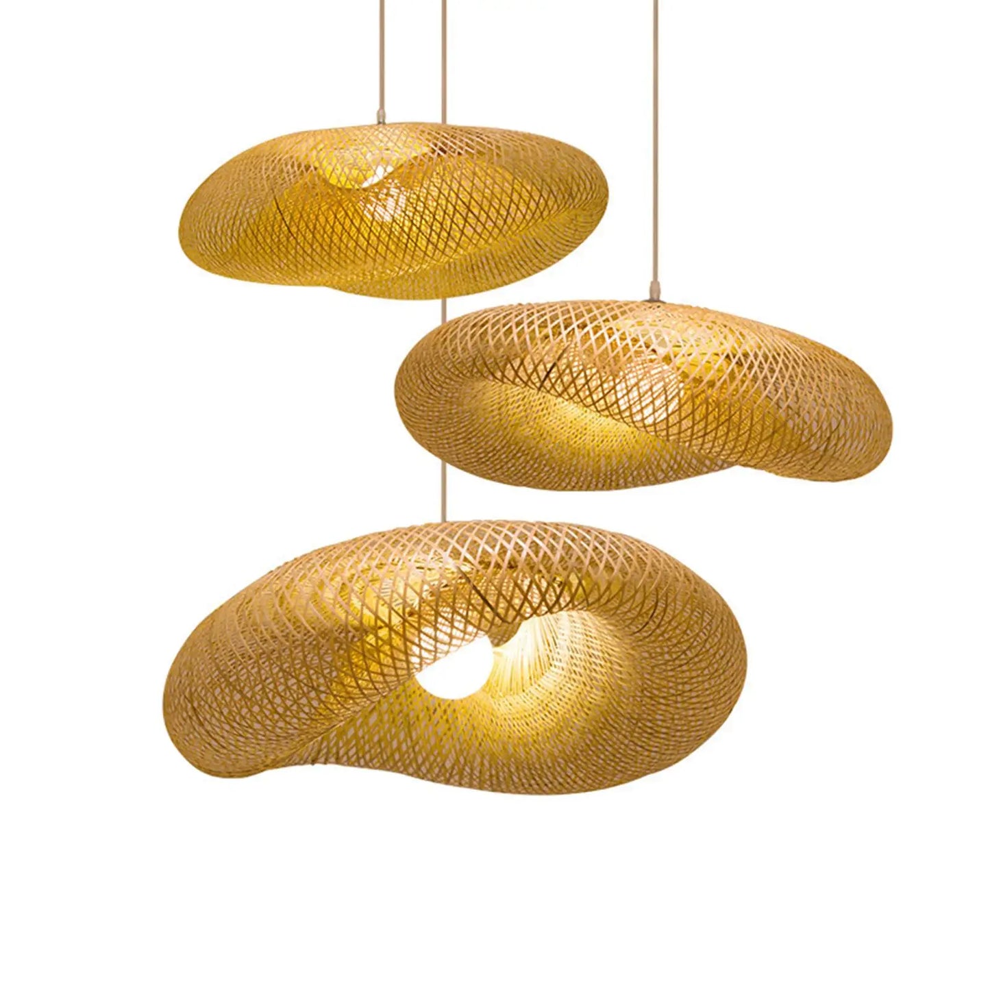 Vintage Bamboo Pendant - Kacey ShoppingMart