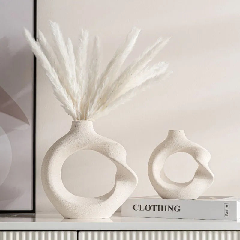CAPIRON: Chic Ceramic Vase - Kacey ShoppingMart