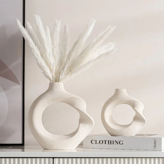 CAPIRON: Chic Ceramic Vase - Kacey ShoppingMart