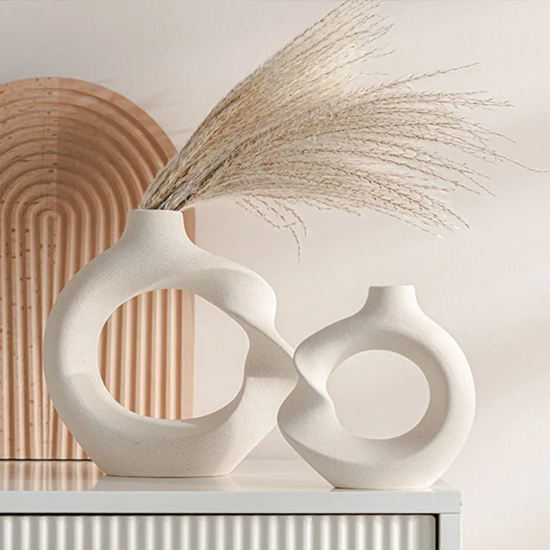 CAPIRON: Chic Ceramic Vase - Kacey ShoppingMart