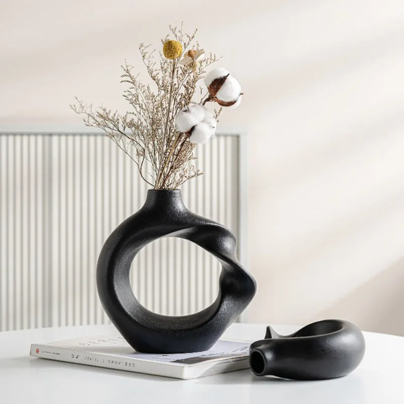 CAPIRON: Chic Ceramic Vase - Kacey ShoppingMart