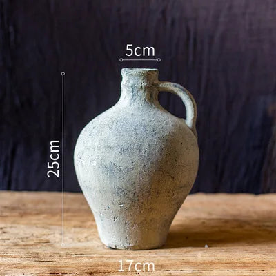 Artisanal Terracotta Pottery Pots Vases Flower Ware Decorative Utensils And Ornaments - Kacey ShoppingMart