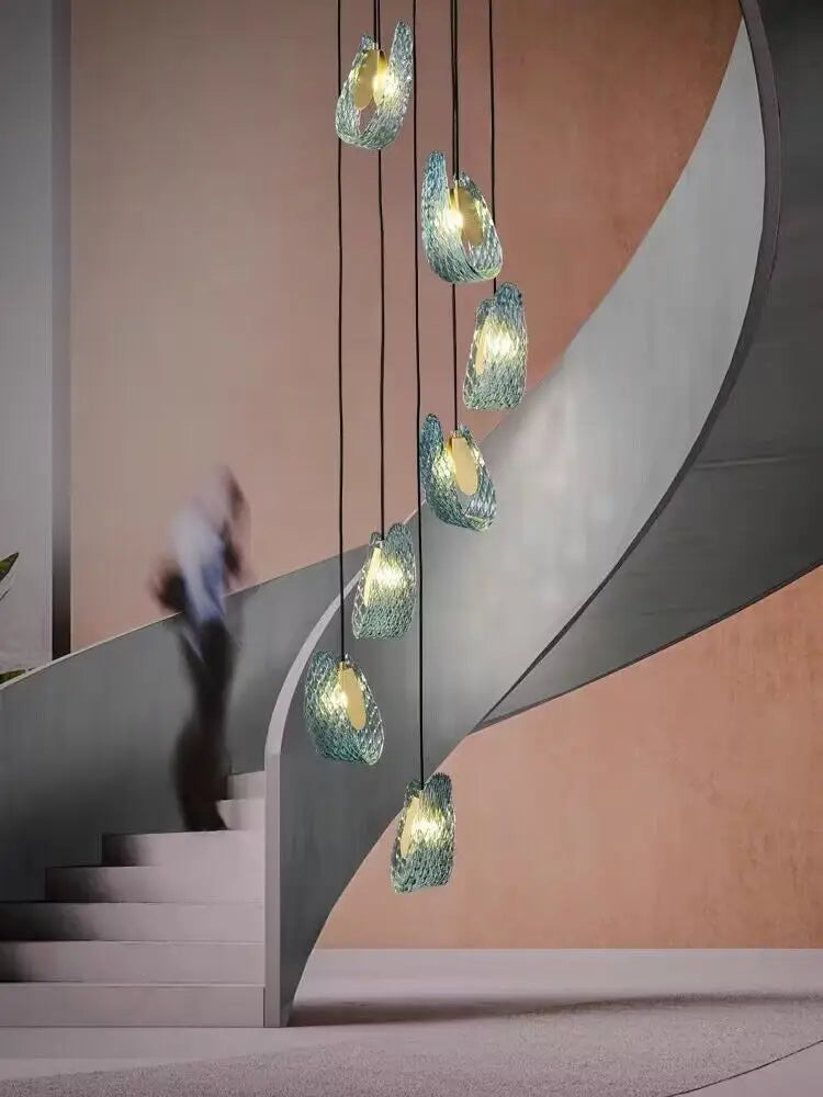 Nordic Stair Chandelier for Modern Living - Kacey ShoppingMart