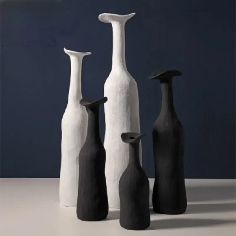 Morandi Ceramic Vase: Simple Elegance - Kacey ShoppingMart