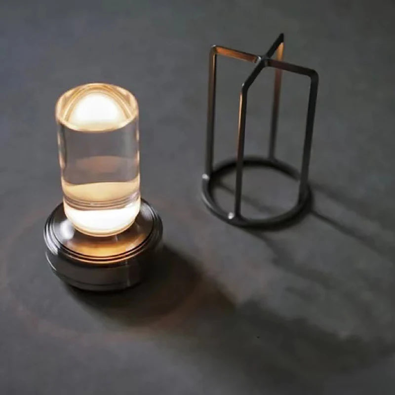 Rechargeable Crystal LED Table Lamp - Kacey ShoppingMart