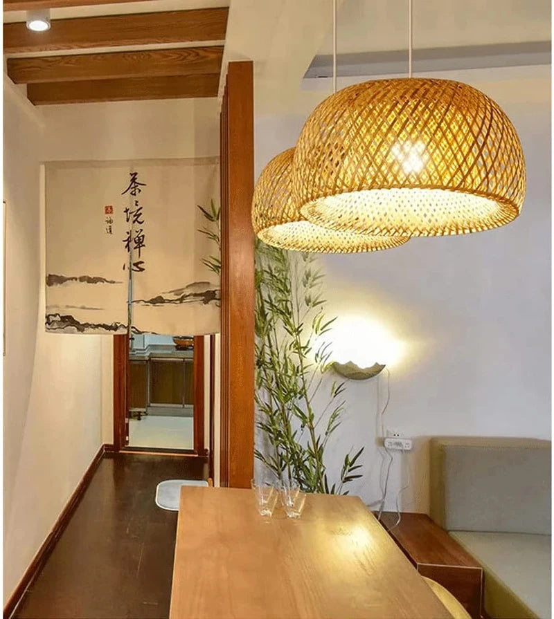 Classic Bamboo Pendant - Kacey ShoppingMart