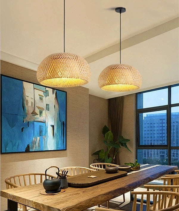 Classic Bamboo Pendant - Kacey ShoppingMart