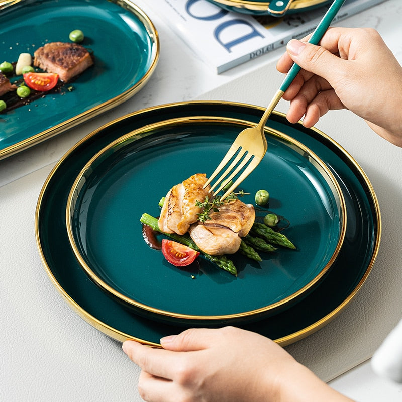Emerald Dinnerware Collection - Kacey ShoppingMart