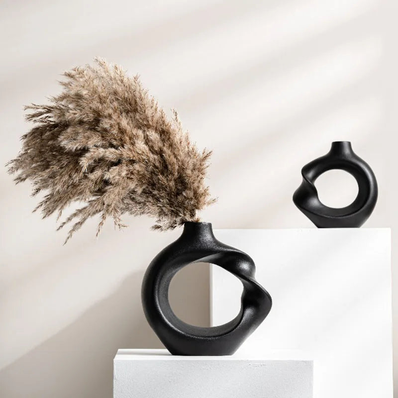 CAPIRON: Chic Ceramic Vase - Kacey ShoppingMart