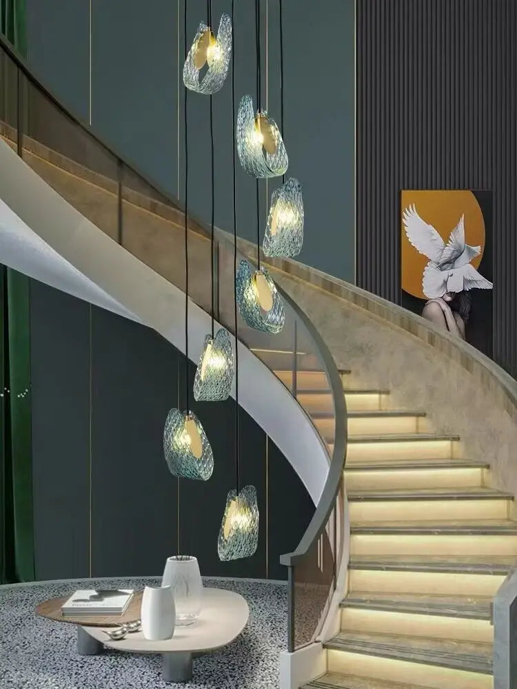 Nordic Stair Chandelier for Modern Living - Kacey ShoppingMart