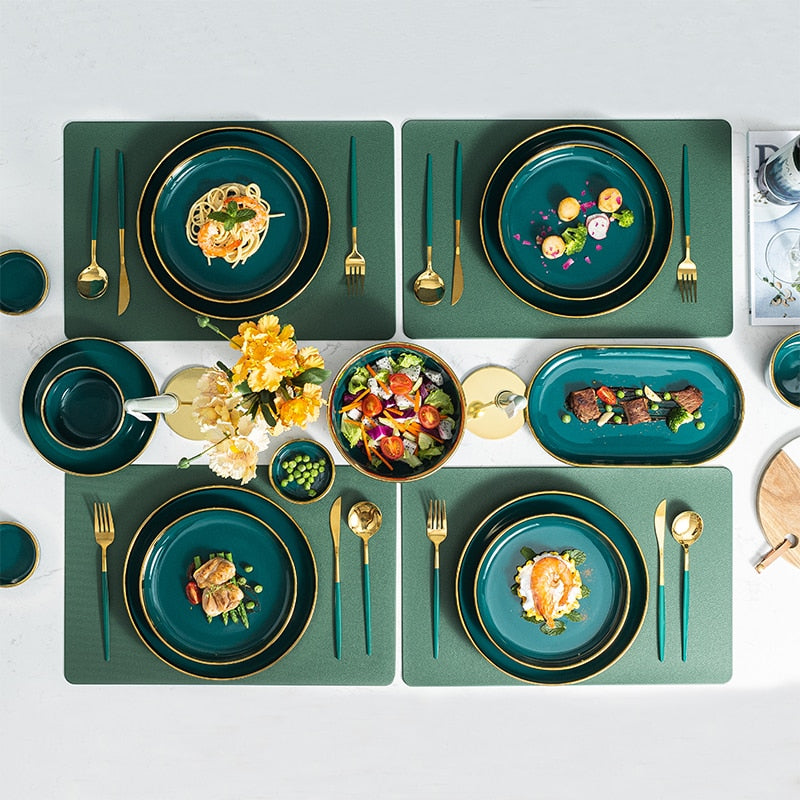 Emerald Dinnerware Collection - Kacey ShoppingMart