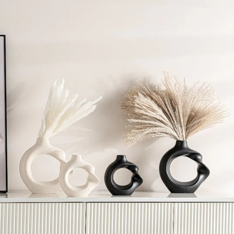 CAPIRON: Chic Ceramic Vase - Kacey ShoppingMart