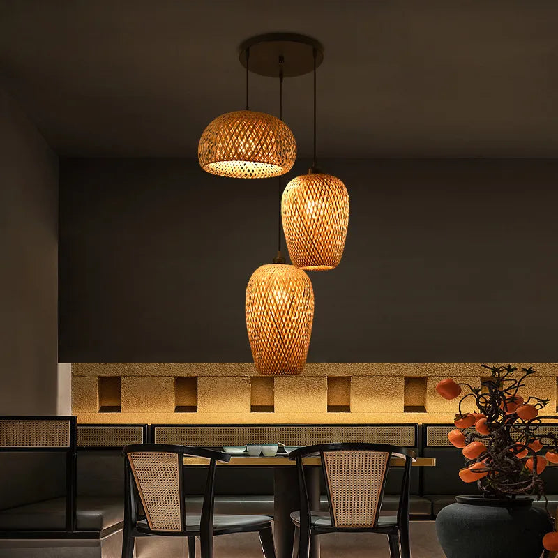 Classic Bamboo Pendant - Kacey ShoppingMart