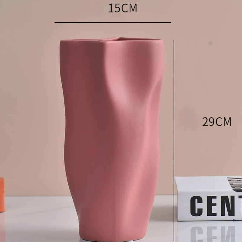 Nordic Water Ripple Vase - Kacey ShoppingMart