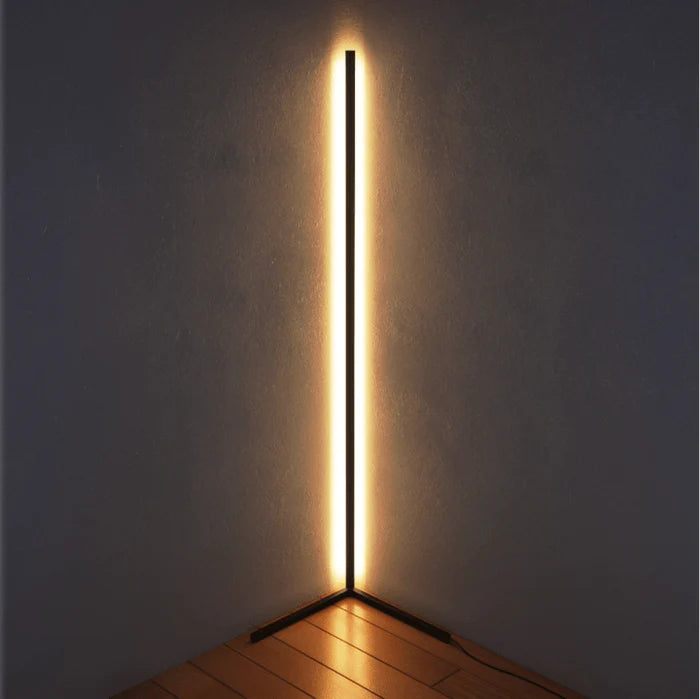 ChromaGlow RGB LED Corner Floor Lamp - Kacey ShoppingMart