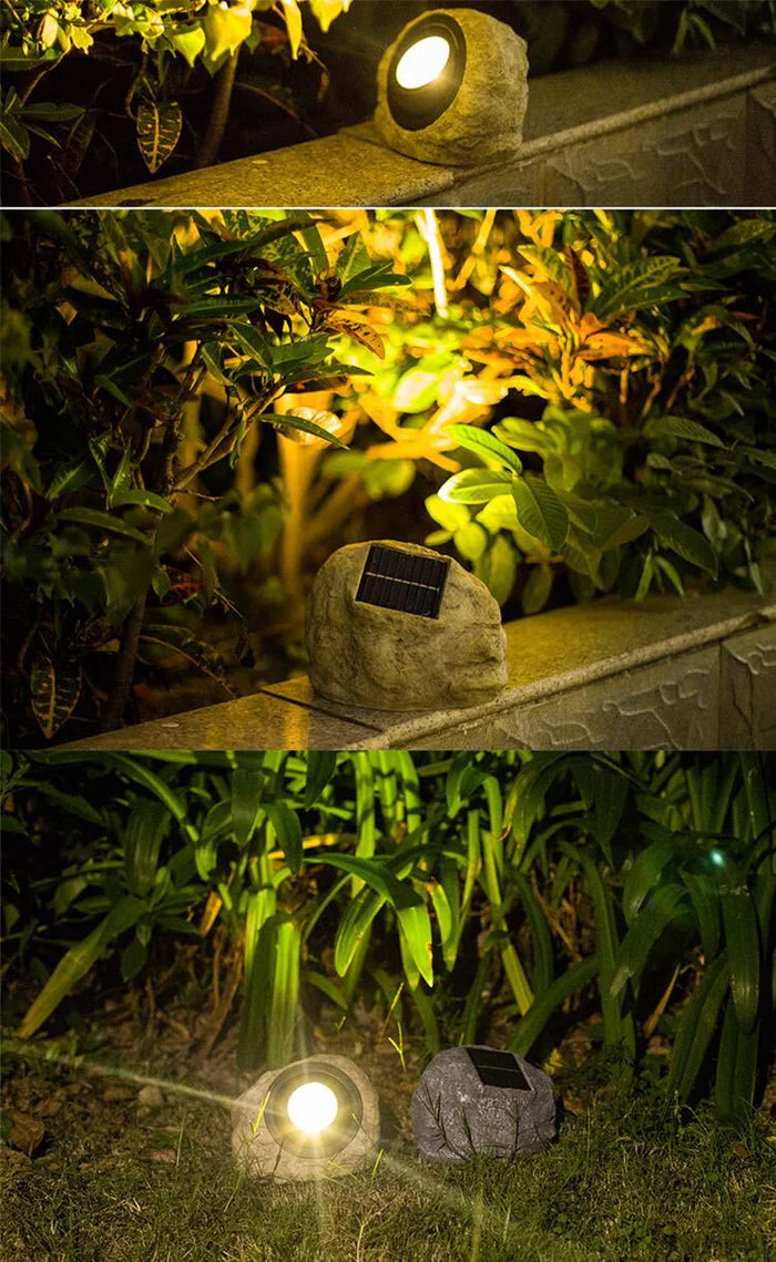 LuminousRock™ Solar Stone Lamp - Kacey ShoppingMart 