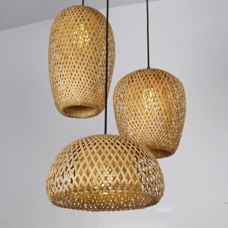 Classic Bamboo Pendant - Kacey ShoppingMart 