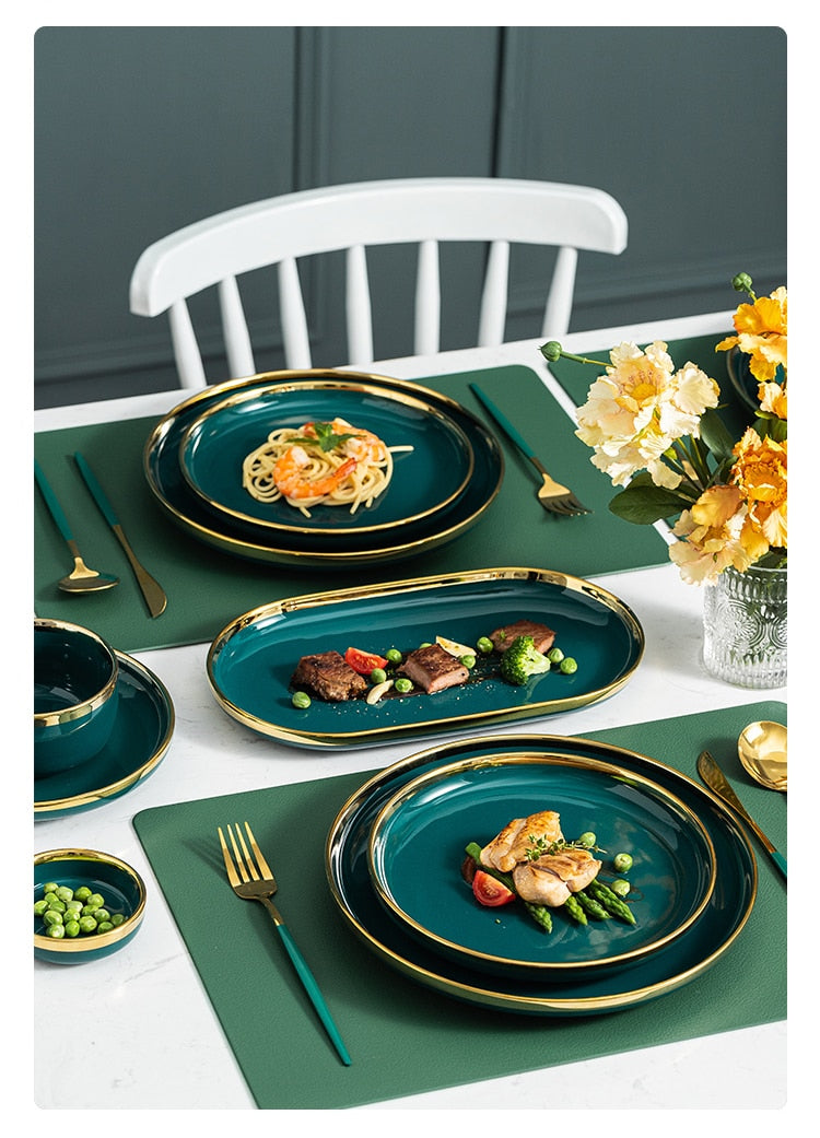 Emerald Dinnerware Collection - Kacey ShoppingMart 