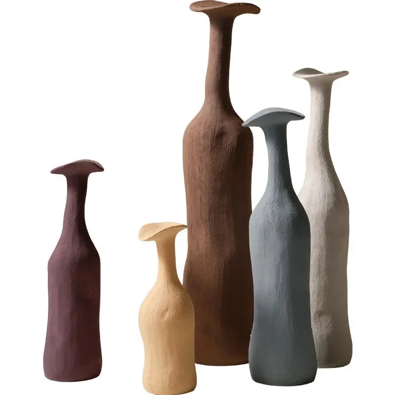 Morandi Ceramic Vase: Simple Elegance - Kacey ShoppingMart 