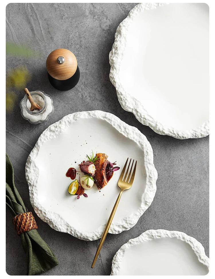 Sleek Ceramic Dinnerware - Kacey ShoppingMart 