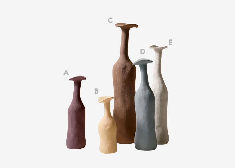 Morandi Ceramic Vase: Simple Elegance - Kacey ShoppingMart 