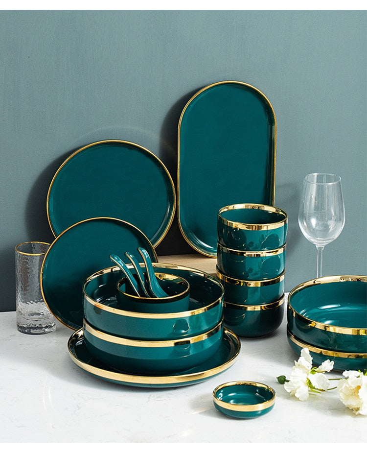 Emerald Dinnerware Collection - Kacey ShoppingMart 