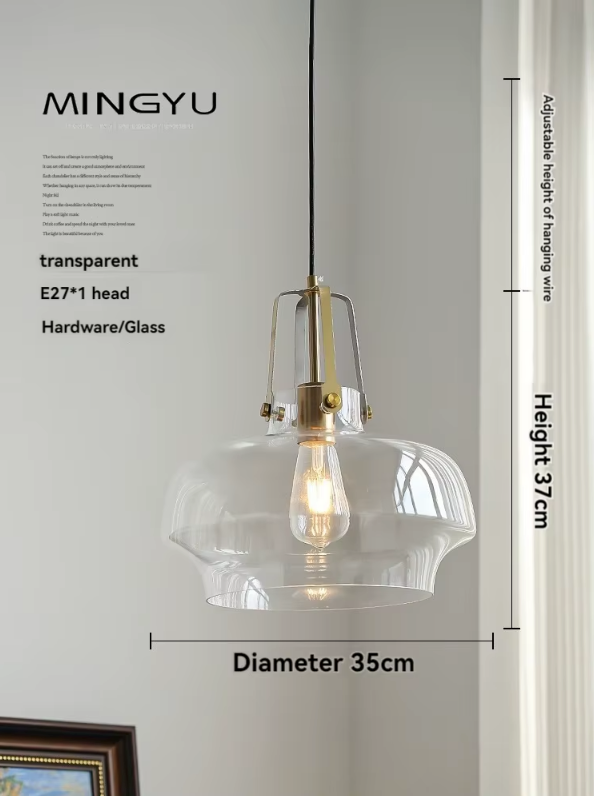 Nordic Glass Pendant Light