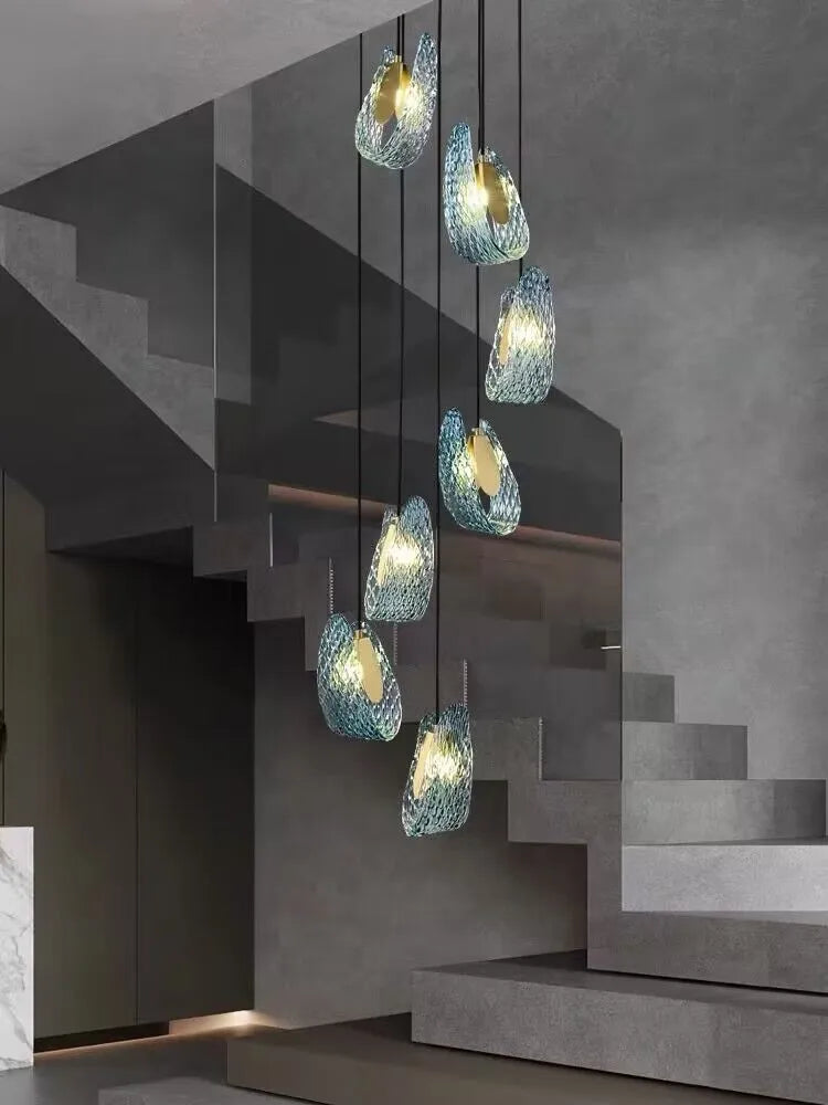 Nordic Stair Chandelier for Modern Living - Kacey ShoppingMart 